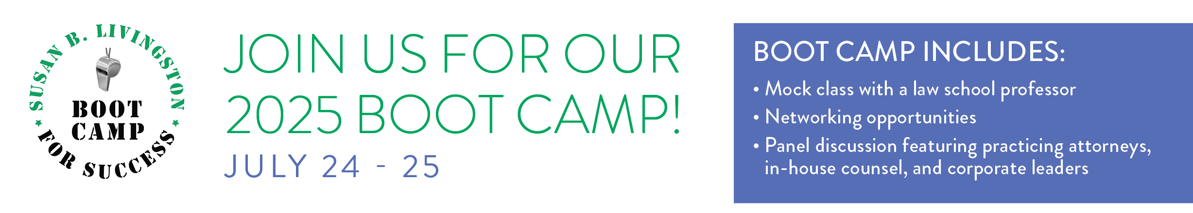 Boot Camp 2023 Logo | Boot Camp Includes...